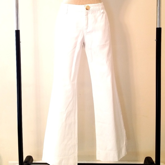 Banana Republic Pants - Banana Republic Flared White Pants